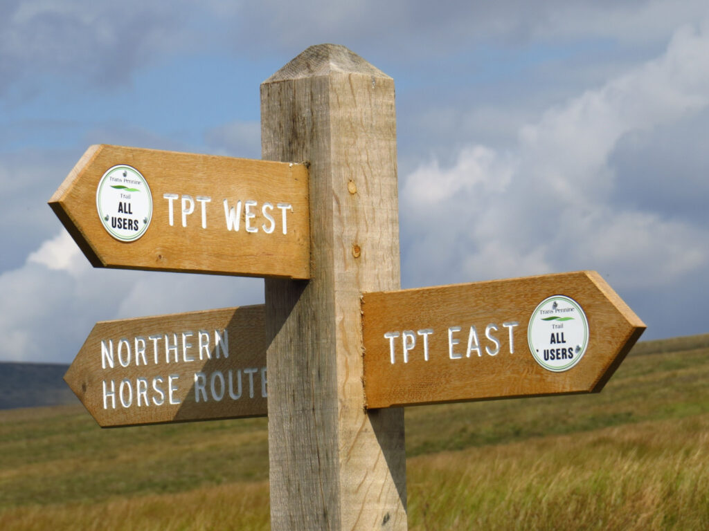 Image name trans pennine trail sign yorkshire the 1 image from the post Walk: Trans Pennine Trail in Yorkshire.com.