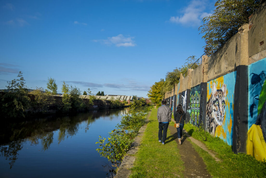 Walk: Sheffield Canalside Street Art Trail Post image 1 Image name sheffield street art canal walk the 1 image from the post Walk: Sheffield Canalside Street Art Trail in Yorkshire.com.