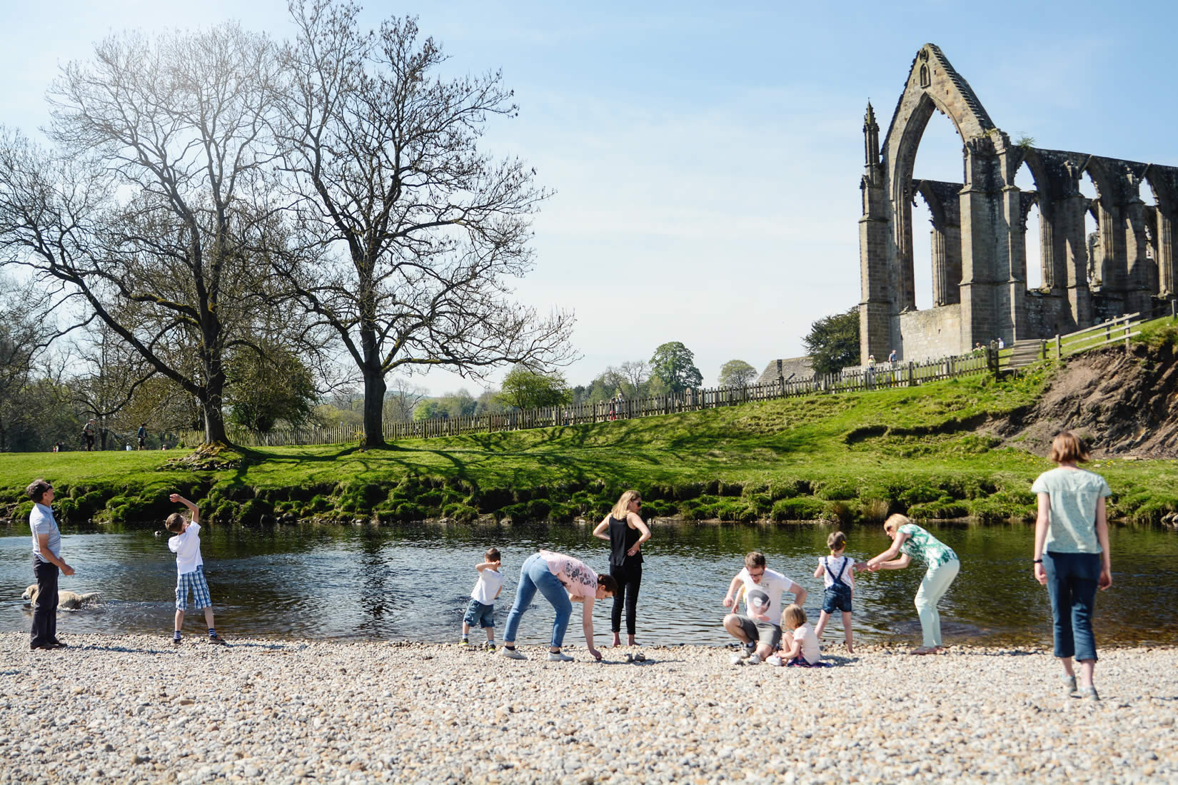 Bolton Abbey Visitor Attraction image 6 Image name Bolton Abbey 2 the 6 image from the post Bolton Abbey in Yorkshire.com.