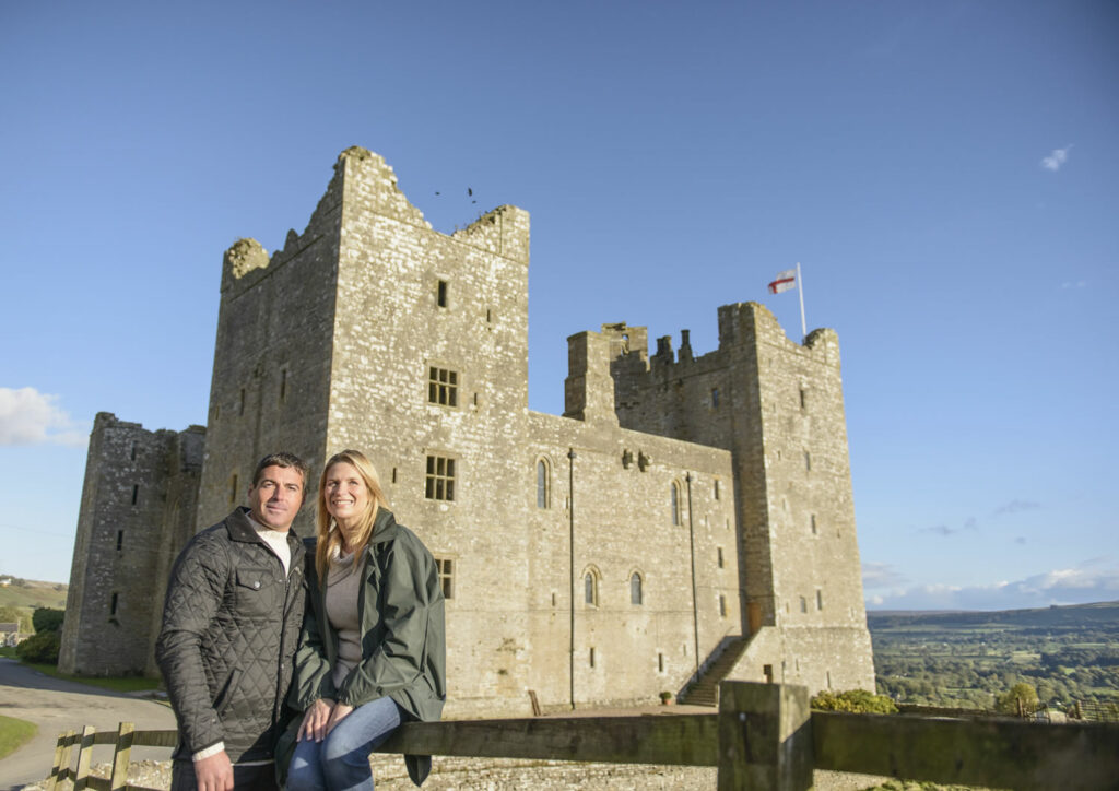 Green Tourism Award A Step Closer For Bolton Castle Gold Standard Post image 1 people at Bolton Castle