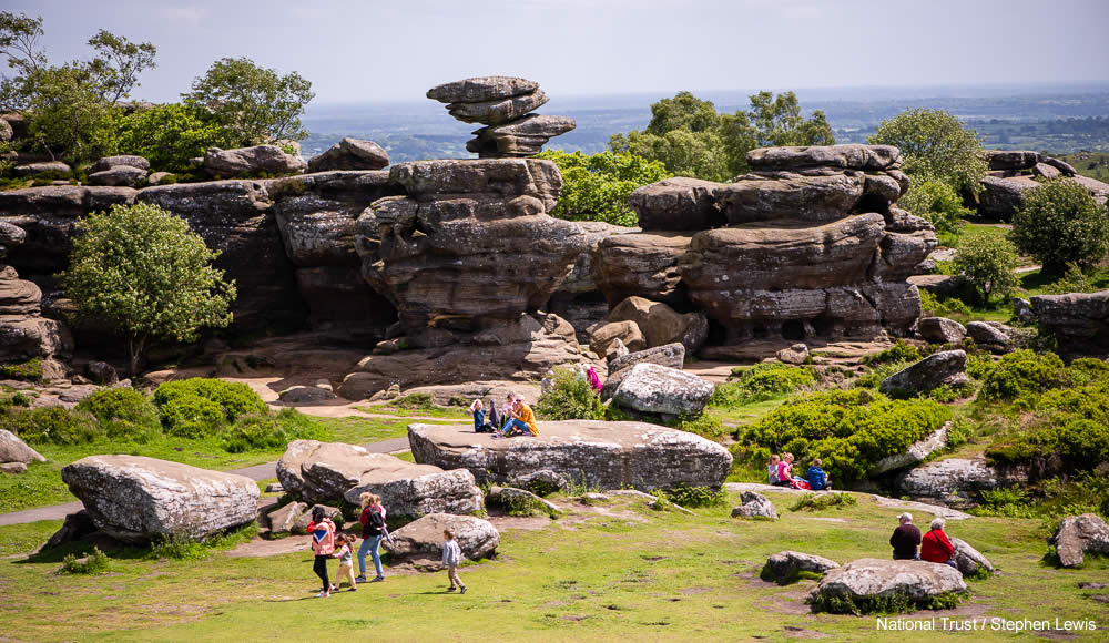Image name Brimham Rocks the 5 image from the post Brimham Rocks in Yorkshire.com.
