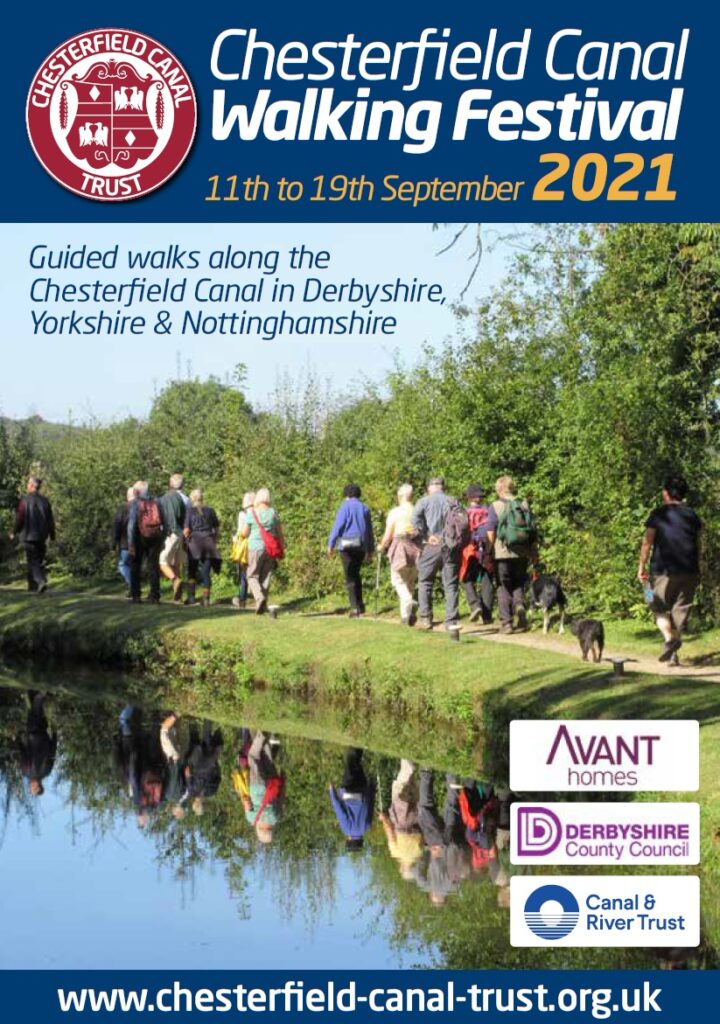 Explore Chesterfield Canal during the Walking Festival Post image 1 Image name CC Walking Festival brochure the 1 image from the post Explore Chesterfield Canal during the Walking Festival in Yorkshire.com.
