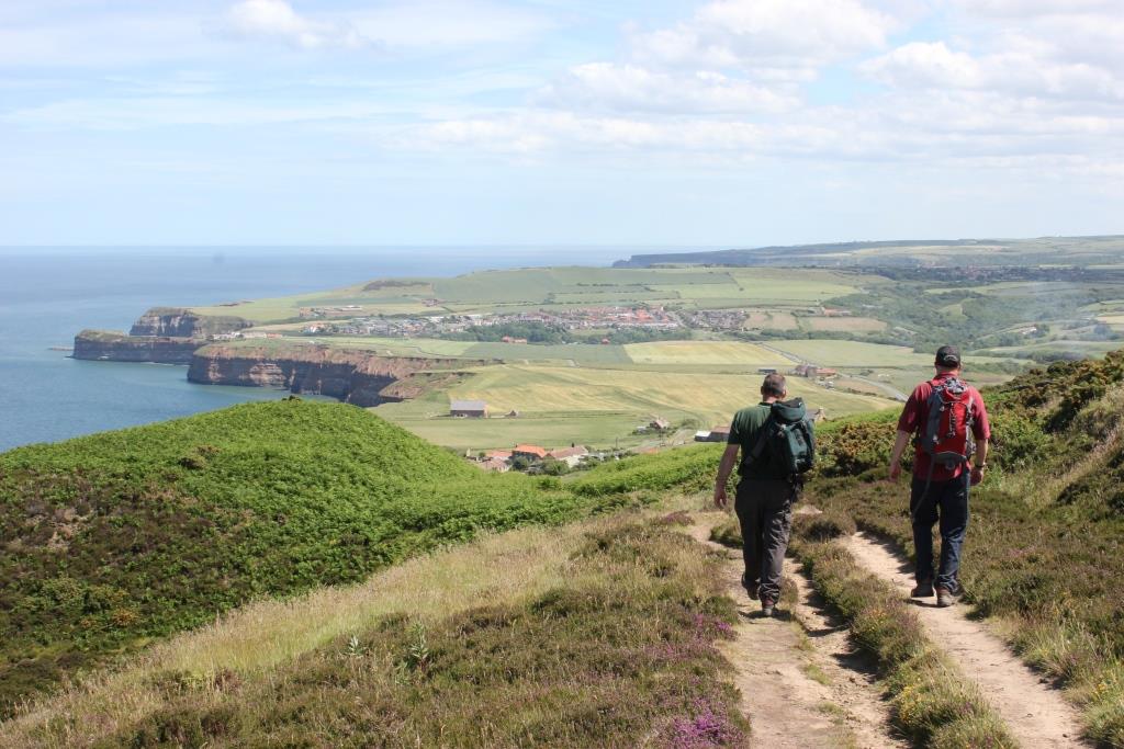 Image name Cleveland Way 2 the 7 image from the post Robin Hood's Bay in Yorkshire.com.