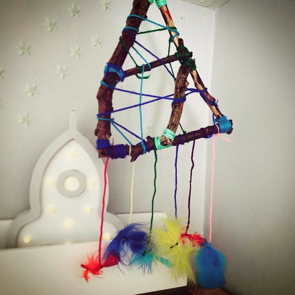 10 Craft Activities For The Stick Connoisseur Post image 4 Image name DT Dream Catcher the 4 image from the post 10 Craft Activities For The Stick Connoisseur in Yorkshire.com.