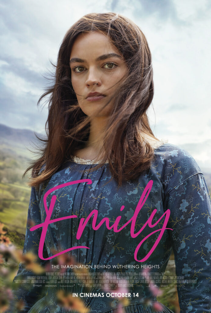 Movie "Emily" set for 14 October 2022 Release Post image 1 Image name EMILY 1SH UK DATED HR the 1 image from the post Movie "Emily" set for 14 October 2022 Release in Yorkshire.com.