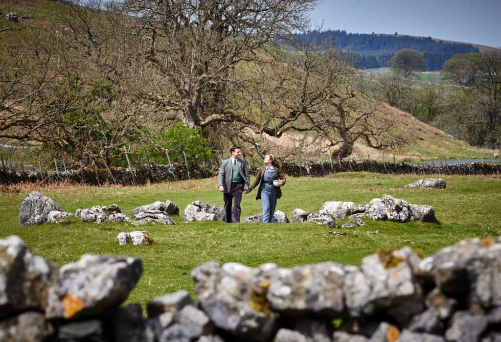 Literary Yorkshire Post image 3 Image name FIRST LOOK 2 Creatures Great and Small S3 James and Helen in the Yorkshire Dales the 2 image from the post Literary Yorkshire in Yorkshire.com.
