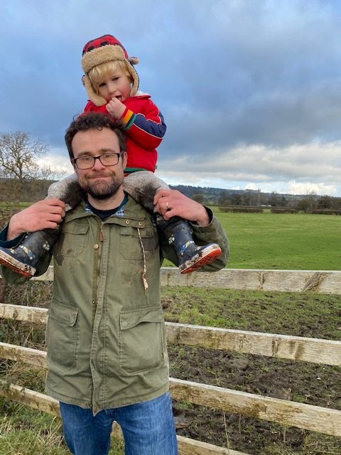 Five Things That Always Happen on a Walk With Children Post image 3 Walking in Yorkshire with a child on your shoulders