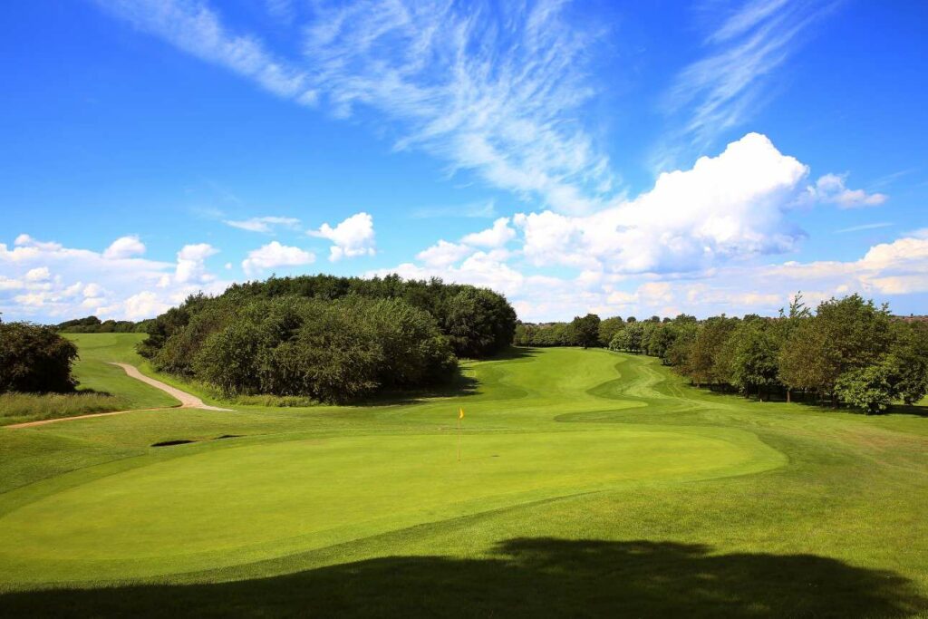 Oulton Hall Hotel, Spa & Golf Resort Accommodation image 10 Image name Oulton Hall Golf Course the 7 image from the post Oulton Hall Hotel, Spa & Golf Resort in Yorkshire.com.