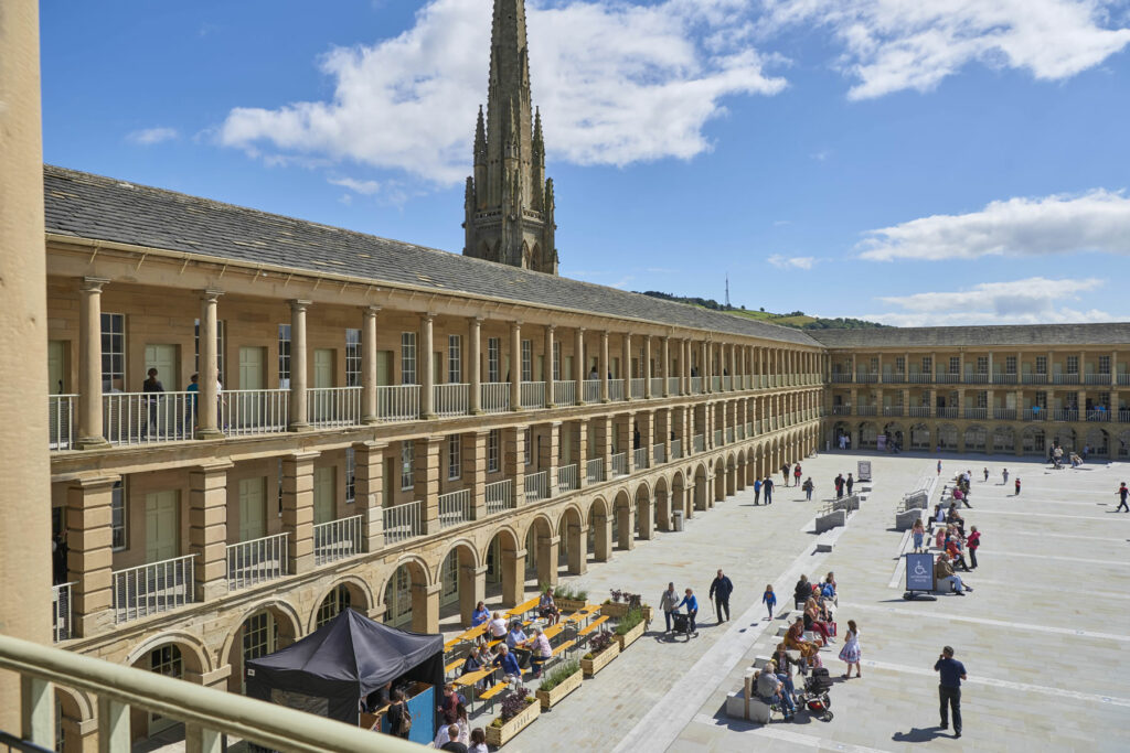 Following the footsteps of iconic Yorkshire women Post image 5 Image name Piece Hall the 5 image from the post Following the footsteps of iconic Yorkshire women in Yorkshire.com.