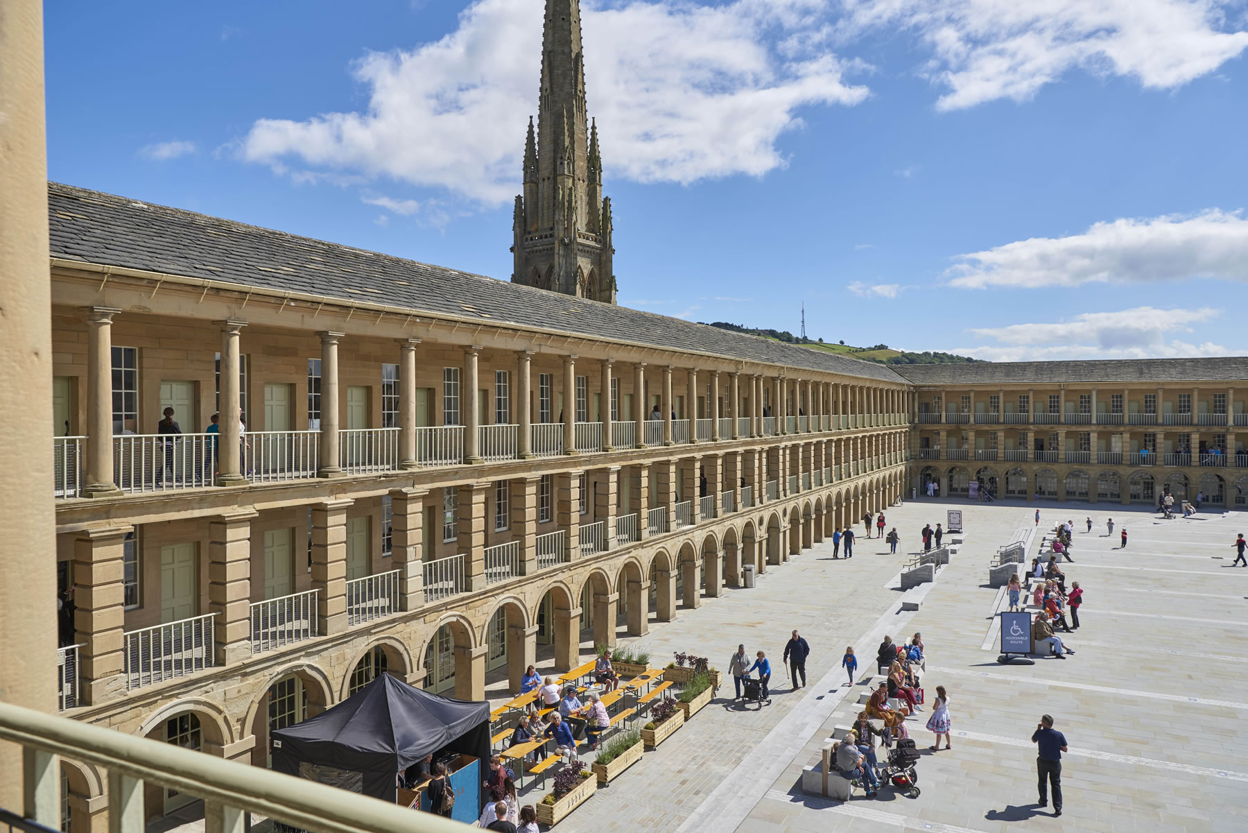 Image name Piece Hall the 10 image from the post Following the footsteps of iconic Yorkshire women in Yorkshire.com.