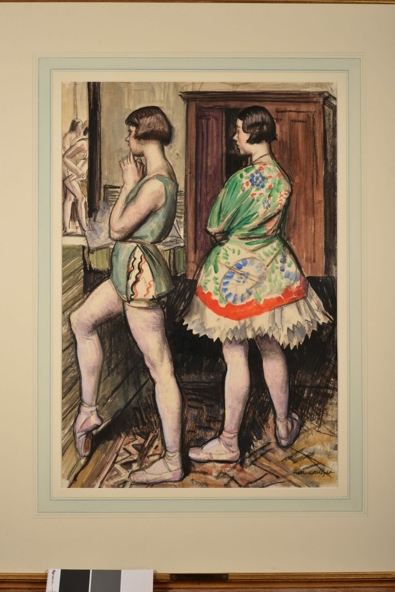 Image name Ready for Rehearsal 1930 Dame Laura Knight 1877 1970 Harrogate Fine Art Collection scaled the 10 image from the post Amazing paintings on show in Yorkshire in Yorkshire.com.