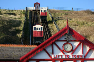 Attractions & Family Fun in Saltburn Page image 1 Image name Saltburn Cliff Tramway the 1 image from the post Attractions & Family Fun in Saltburn in Yorkshire.com.
