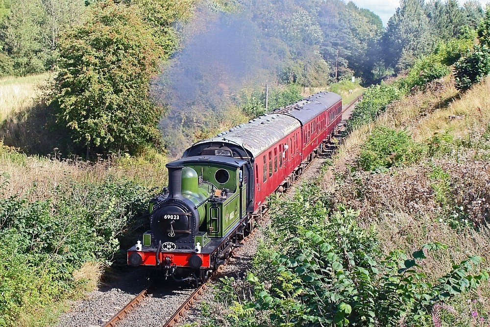 Image name Wensleydale Railway Redmire the 2 image from the post Train seats for Christmas released in Yorkshire.com.