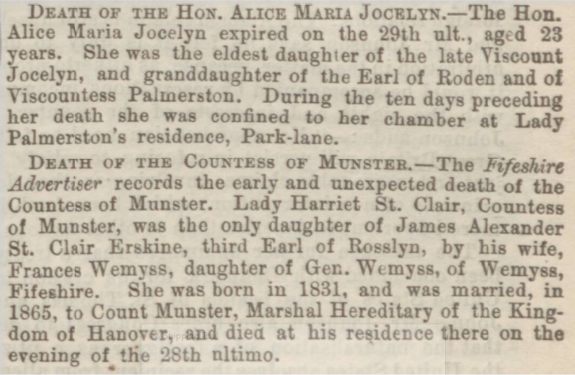 death-notices-yorkshire-gazette-1867 Image name death notices yorkshire gazette 1867 the 3 image from the post Adventure to Yorkshire and unlock your heritage today in Yorkshire.com.