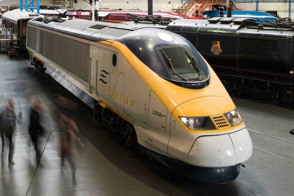 Image name eurostar lee mawdsley 2018 rebrand national railway museum 1 the 3 image from the post Visit The National Railway Museum, York in Yorkshire.com.