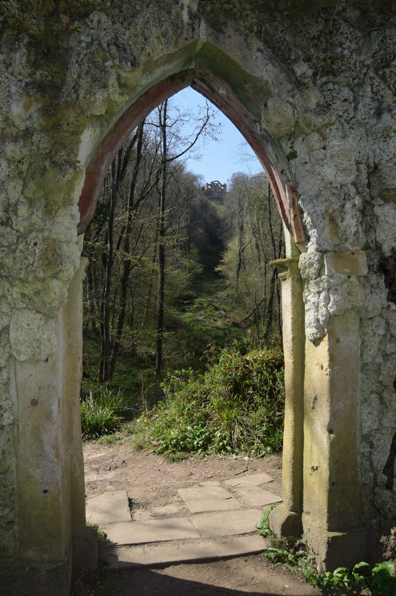 Image name hackfall wood folly scaled 1 the 23 image from the post Family Walk at Hackfall Wood, Masham in Yorkshire.com.