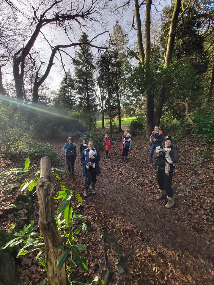 Image name hollies group walk the 4 image from the post Family adventures at Meanwood Park in Yorkshire.com.