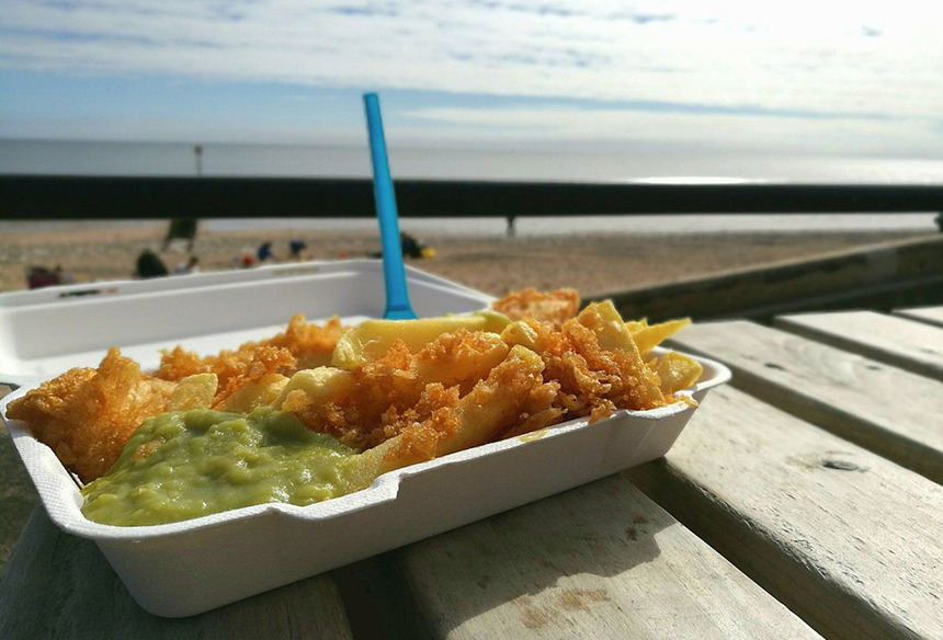 Image name north beach fish and chips bridlington the 7 image from the post National Fish & Chips Day - Friday 27th May 2022 in Yorkshire.com.
