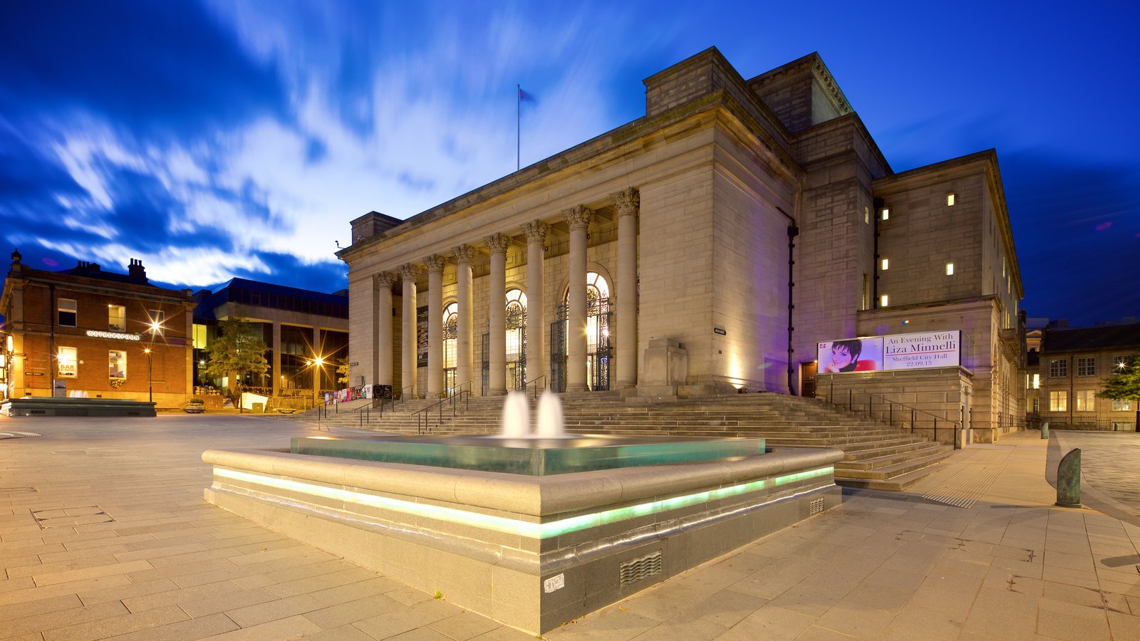 Image name sheffield city hall 4 the 1 image from the post Johnny Depp performs in Sheffield in Yorkshire.com.