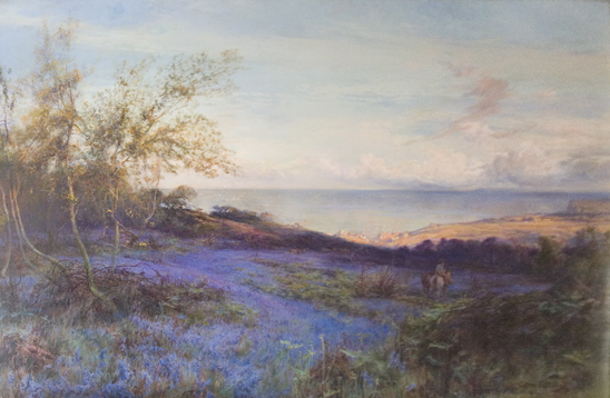 Image name the azure mead william gilbert foster staithes group painting the 1 image from the post Amazing paintings on show in Yorkshire in Yorkshire.com.