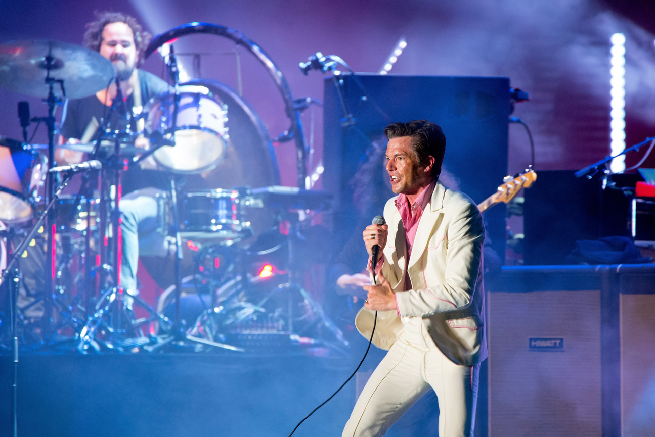 Image name the killers onstage the 8 image from the post Big ticket events in Yorkshire this summer in Yorkshire.com.
