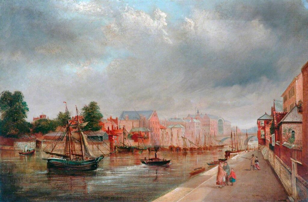Image name york ouse bridge masser york art gallery the 4 image from the post Amazing paintings on show in Yorkshire in Yorkshire.com.