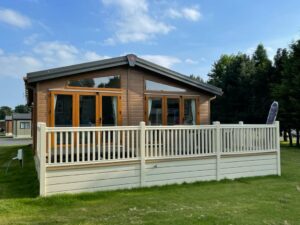 Picture of Bramble Lodge with Hot Tub