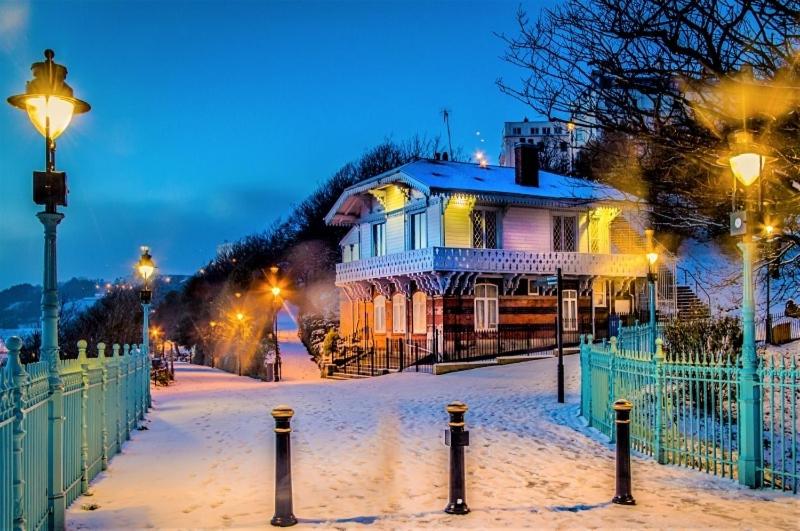 The Spa Chalet Scarborough Hot tub, pool, gym, beach location image one