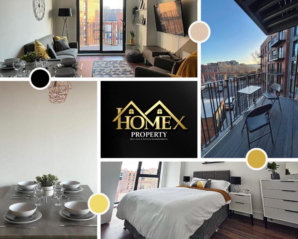 Great Central Luxury Two Bedroom Apartment by Homex Property Serviced Accommodation Sheffield Accommodation image 1 Great Central Luxury Two Bedroom Apartment by Homex Property Serviced Accommodation Sheffield image one