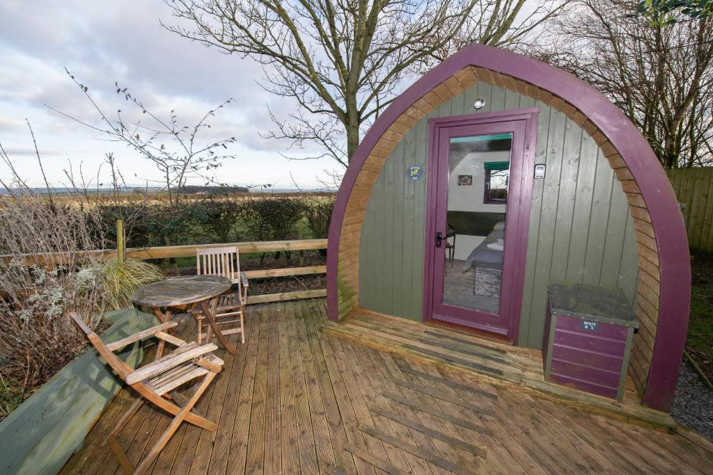 Seaways glamping, English Oak Accommodation image 1 Seaways glamping, English Oak image one