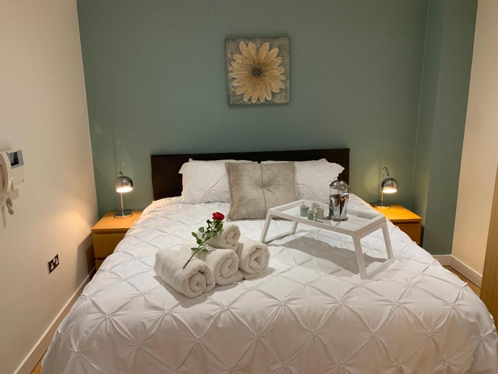 Modern, City Centre, Studio Apartment with FREE WIFI, GYM ACCESS, NETFLIX - West One Accommodation image 1 Modern, City Centre, Studio Apartment with FREE WIFI, GYM ACCESS, NETFLIX - West One image one
