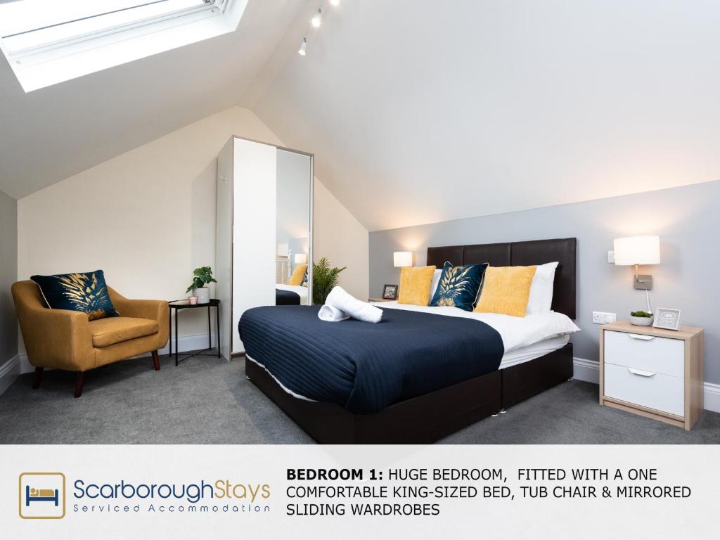 Ashville Lodge- A Spacious 5 Bedroomed Townhouse - FREE Parking - 5 min to the beach and Peasholm Park Accommodation image 1 Ashville Lodge- A Spacious 5 Bedroomed Townhouse - FREE Parking - 5 min to the beach and Peasholm Park image one