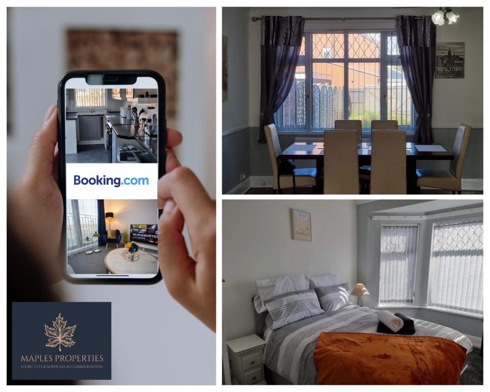 3 Bedroom House, with Free WiFi - Maples Properties Short Lets & Serviced Accommodation Hull Accommodation image 1 3 Bedroom House, with Free WiFi - Maples Properties Short Lets & Serviced Accommodation Hull image one