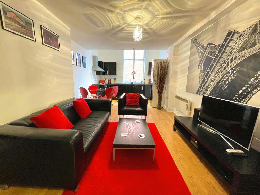Lovely 1BR Loft Apartment in Sheffield City Centre image one