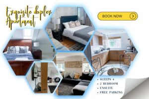 Picture of ➔ 2 Bed Duplex Exquisite Penthouse ✪ Sleeps 4 ✪ FREE Parking/WiFi