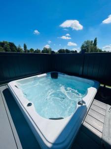 Laburnum Lodge with Hot Tub Accommodation image 2 Laburnum Lodge with Hot Tub image two