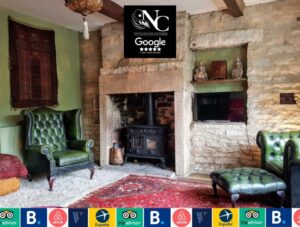 Hebden Bridge Accommodation Page image 30 Picture of Nutclough Cottage - Log Fire and Valley View - Sleeps 2