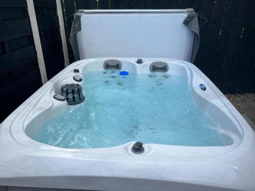 Cherry Cabin with Hot Tub Accommodation image 3 Cherry Cabin with Hot Tub image three