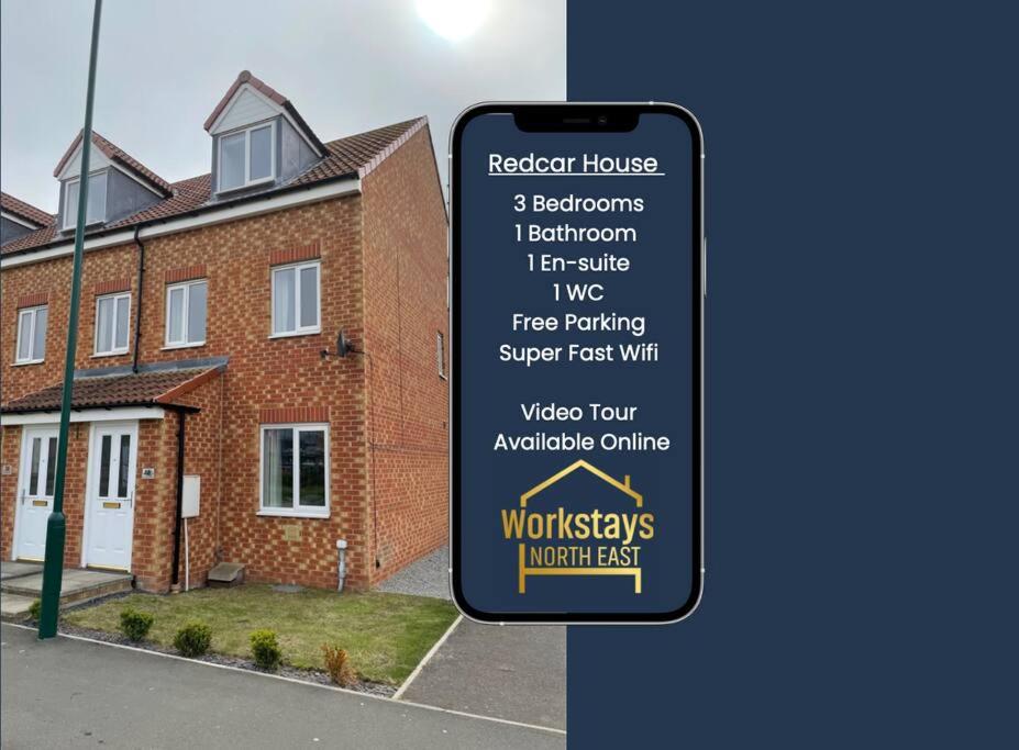 Redcar House - New build Sleeps 6 Workstays UK Accommodation image 1 Redcar House - New build Sleeps 6 Workstays UK image one
