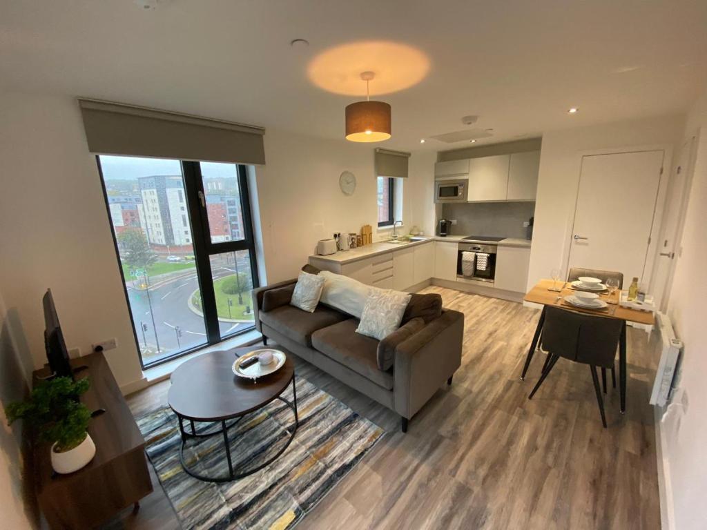 Kelham Gate 1-Bed Apartment - City Centre - New - FREE Wi-Fi Accommodation image 1 Kelham Gate 1-Bed Apartment - City Centre - New - FREE Wi-Fi image one