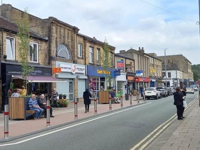 main street of Brighouse