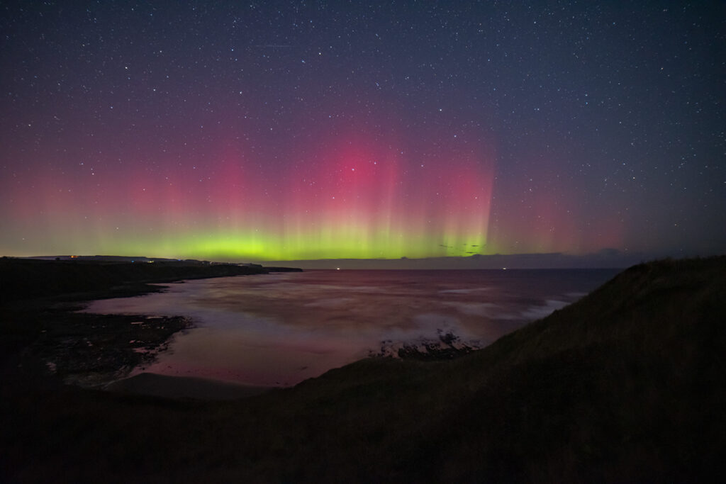 International Dark Sky Reserves Post image 24 Aurora Borealis from Scarborough