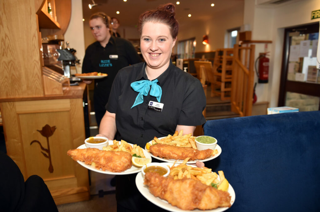 Welcome to Yorkshire Fish & Film Supper in Skipton Post image 1 Image name bizzie lizzies fish and chips skipton 7th october the 1 image from the post Welcome to Yorkshire Fish & Film Supper in Skipton in Yorkshire.com.