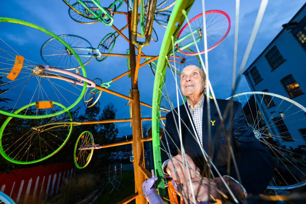 Welcome to Yorkshire Pays Tribute to Brian Robinson Post image 1 Image name brian robinson christmas lights at holbeck urban village 2 c simon dewhurst the 1 image from the post Welcome to Yorkshire Pays Tribute to Brian Robinson in Yorkshire.com.