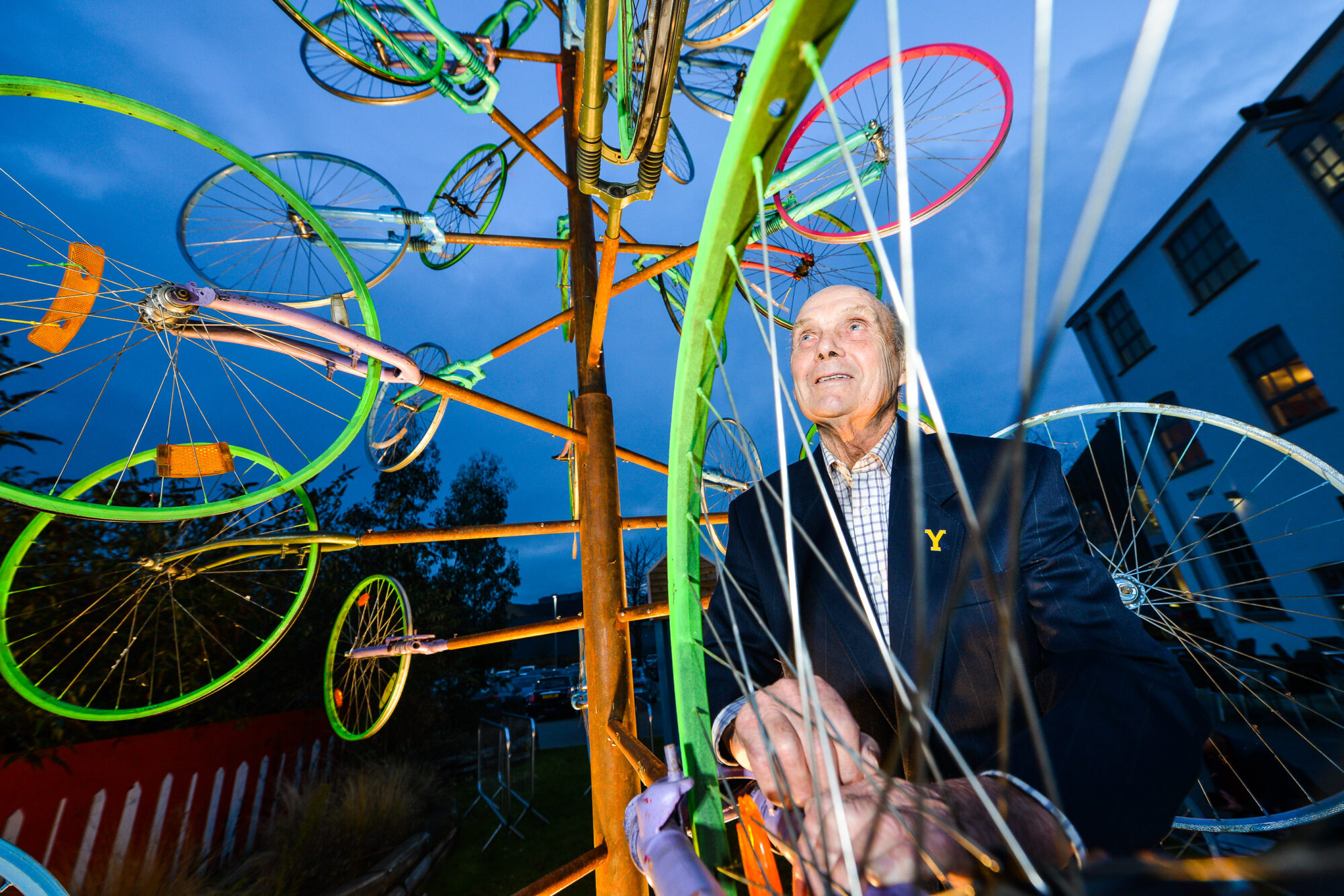 Image name brian robinson christmas lights at holbeck urban village 2 c simon dewhurst the 11 image from the post Welcome to Yorkshire Pays Tribute to Brian Robinson in Yorkshire.com.
