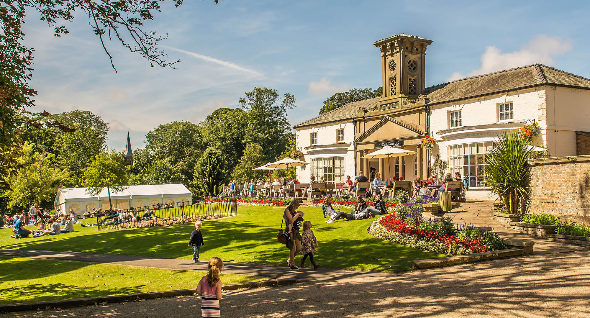 Visit Sewerby Hall and Gardens - Bridlington Visitor Attraction image 2 Image name clocktower cafe sewerby hall the 2 image from the post Visit Sewerby Hall and Gardens - Bridlington in Yorkshire.com.