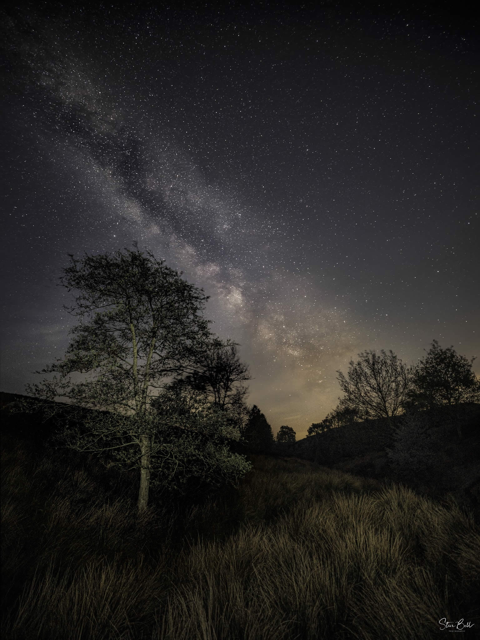 Image name dark skies festival 1milky way helmsley moor by steve bell the 2 image from the post See the stars in Yorkshire.com.