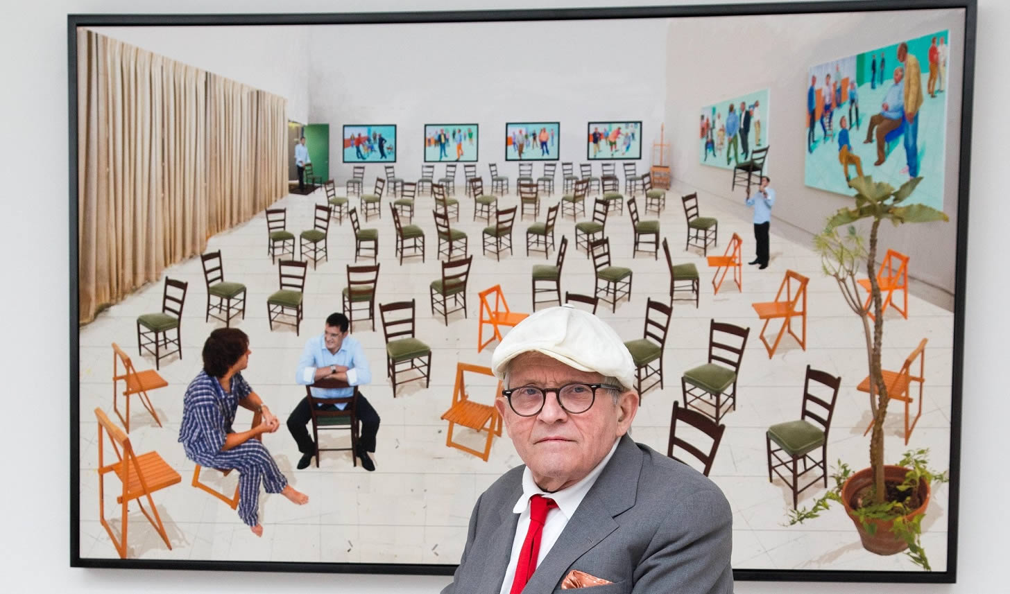 Image name david hockney credit tommy london alamy stock photo header the 3 image from the post David Hockney at 80 in Yorkshire.com.