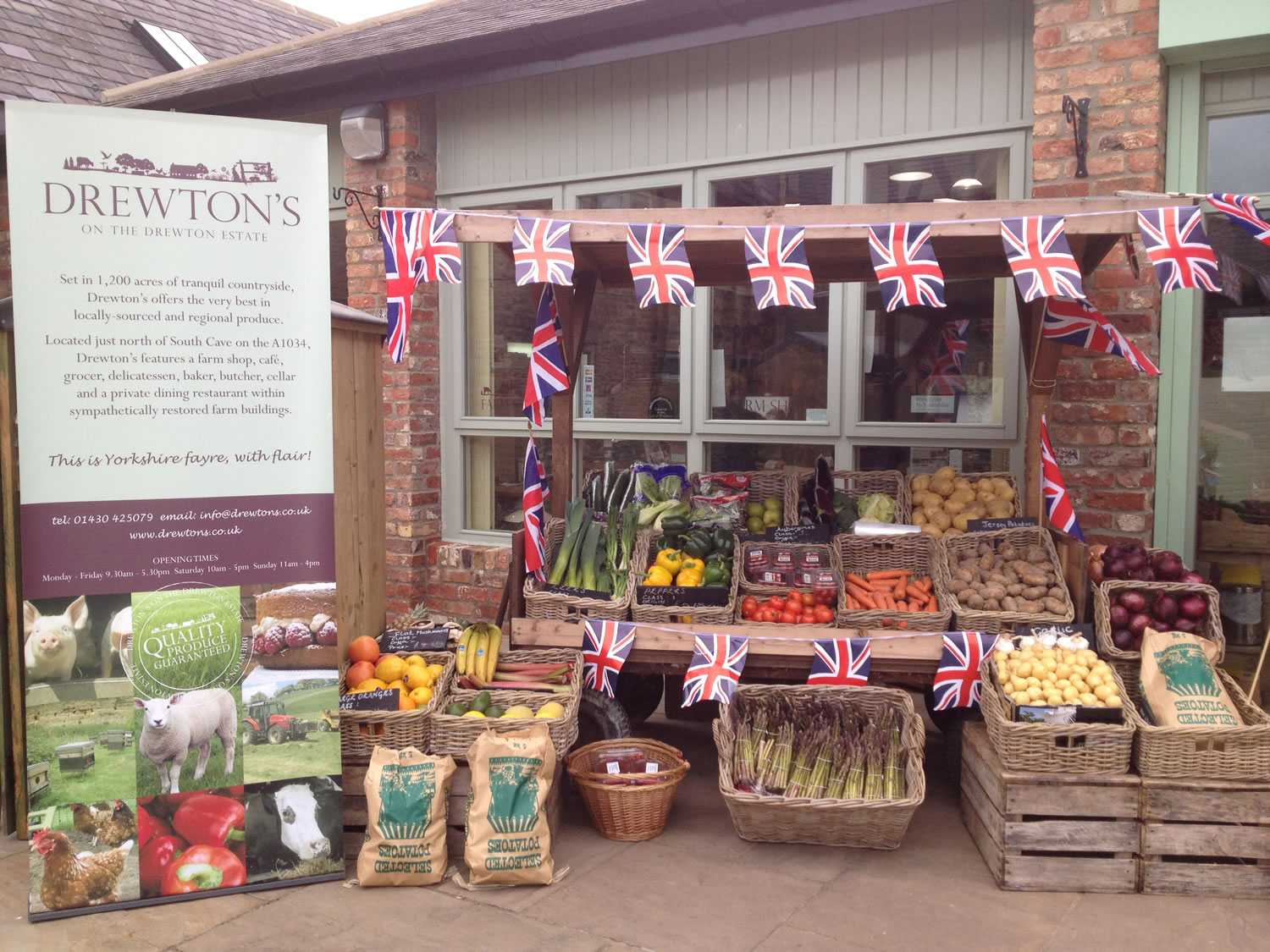 Image name drewtons the 7 image from the post A few farm shops in Yorkshire.com.