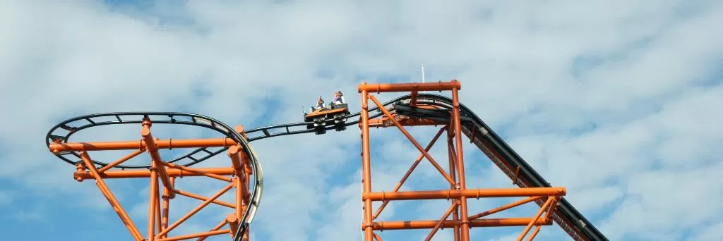 Flamingo Land Theme Park, Zoo and Resort Visitor Attraction image 4 Image name flamingo land rollercoaster the 4 image from the post Flamingo Land Theme Park, Zoo and Resort in Yorkshire.com.